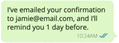 Agent message