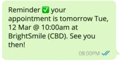 Agent message